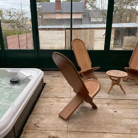 Maison Confortable Pour 10 Personnes Avec Jacuzzi Houlgate Exterior photo